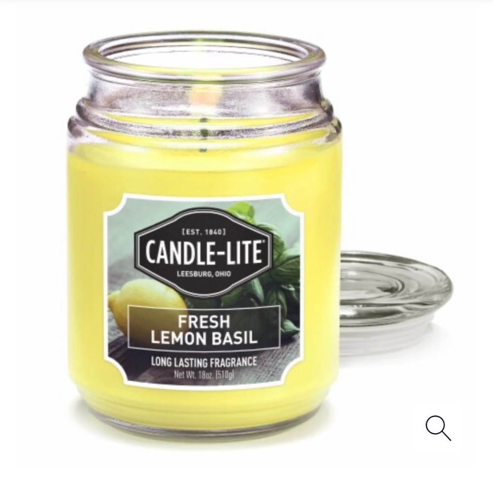 Candle-Lite Fresh Lemon Basil Candle